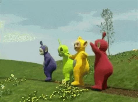 Teletubbies Dance GIF - Teletubbies Dance Wiggle - Discover & Share GIFs