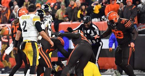 Multiple Suspensions, Fines in Steelers vs Browns Brawl