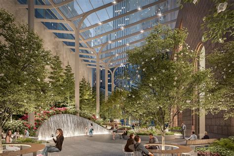 Snøhetta-designed public garden at 550 Madison Avenue secures city approval - Curbed NY
