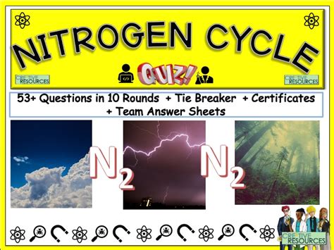 Nitrogen Cycle Science Quiz | Teaching Resources