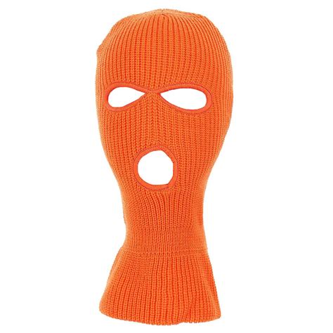 Wholesale Plain Winter Acrylic Knitted 3-Hole Ski Mask – 2040USA