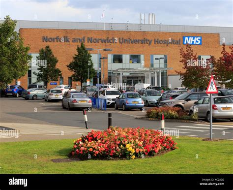 Norfolk and Norwich University Hospital, Norwich, Norfolk, England, UK Stock Photo - Alamy