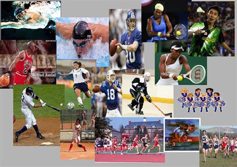 Sports collage by TwilighterJBSL on DeviantArt