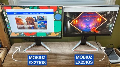 BenQ MOBIUZ EX2510S and MOBIUZ EX2710S Gaming Monitors Review - YouTube