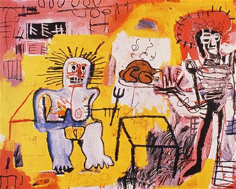 Rice and Chicken, 1981 - Jean-Michel Basquiat - WikiArt.org