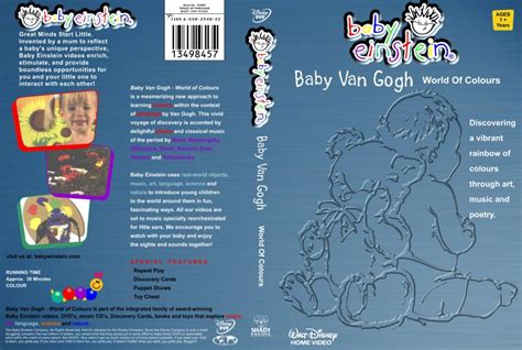 Baby Einstein - Baby Van Gogh - TV DVD Custom Covers - 1692BE Van Gogh ...