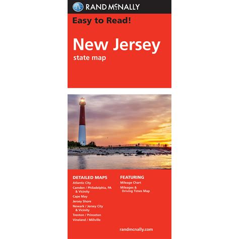 New Jersey Road Map: Navigate NJ | Rand McNally Publishing