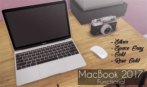 Macbook 2017 Functional at Descargas Sims » Sims 4 Updates