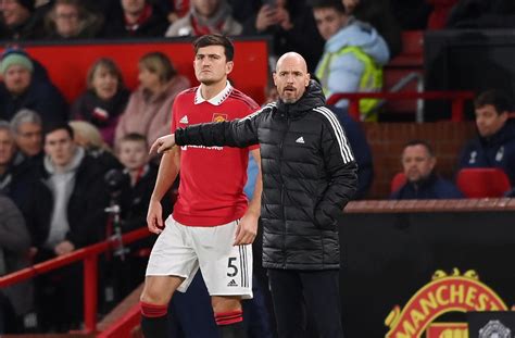 "I'm Happy He's Here" - Erik Ten Hag Suggests Harry Maguire's Future At ...