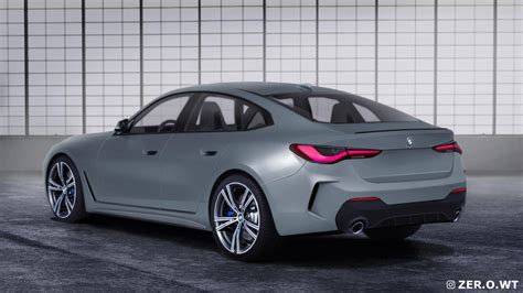 2021 BMW 4 Series Gran Coupe gets a series of renderings