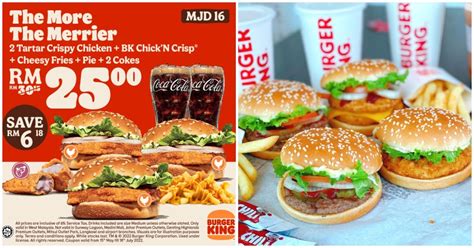 Menu Burger King Malaysia, Kupon Diskaun & Promosi Terkini 2022