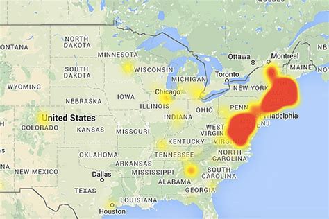 Internet Outage Map Live - Major ATT U-verse Internet Outage | From the ...