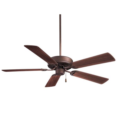 Minka-Aire Contractor 52 in. Indoor Oil Rubbed Bronze Ceiling Fan-F547 ...