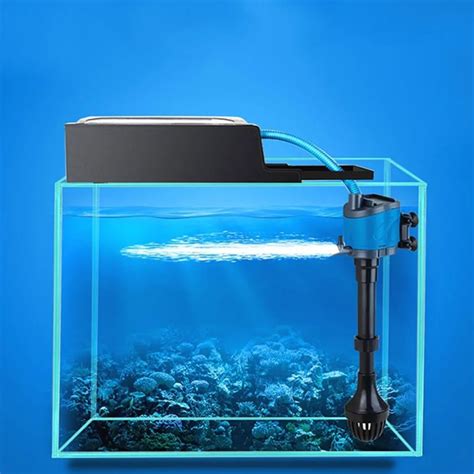 Hoopet External Filter Box for Aquarium Pump Adjustable Length Filtering Box With Parts for ...