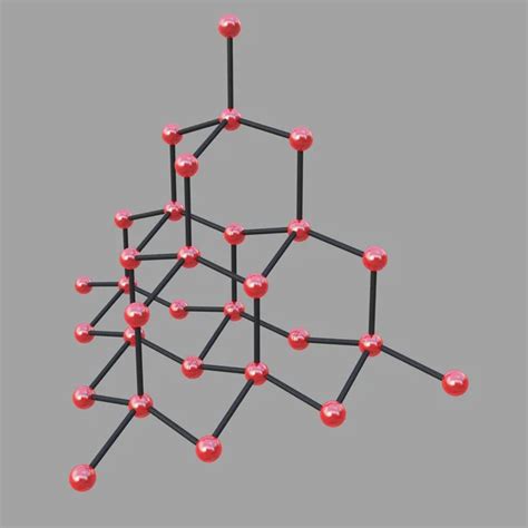 Molecular Structure of Diamond — Stock Photo © sciencepics #75126671