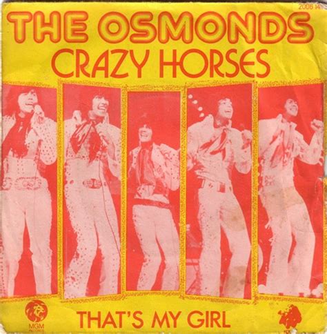 The Osmonds - Crazy Horses (1972, Vinyl) | Discogs