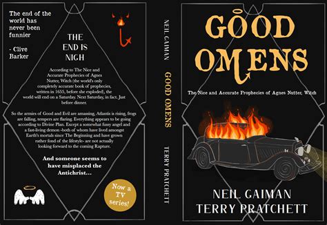 A Good Omens Book Cover Design on Behance