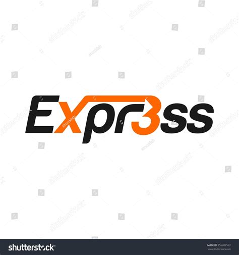 Express Logo Vector Stock Vector (Royalty Free) 355202522 | Shutterstock