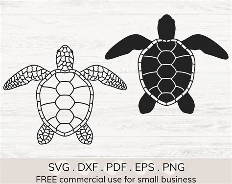 Sea Turtle Svg Turtle Outline Svg Beach Turtle Svg Sea - Etsy Canada