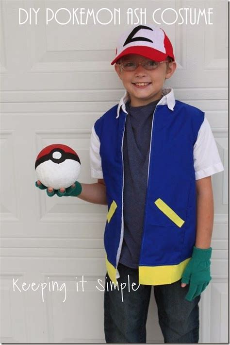 DIY Pokemon Ash Costume - Keeping it Simple | Pokemon halloween ...