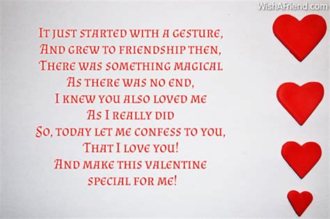 Short Valentine Poems