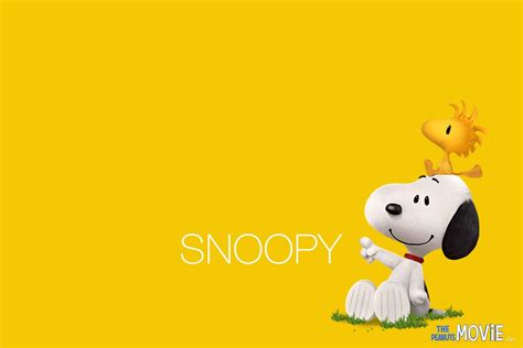 Aesthetic Minimalist Snoopy Desktop Wallpaper - Dunkowi