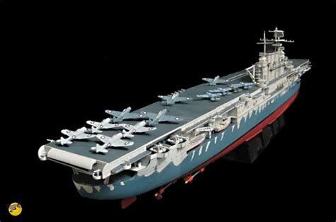 Merit USS Hornet Aircraft Carrier 1:200 Large Scale Model Ship Kit MIL62001 | Hobbies