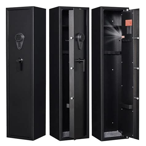 KAER Large Biometric Rifle Safe, Fingerprint Gun Safe for 5-6 Rifles Shotguns, Quick Access ...