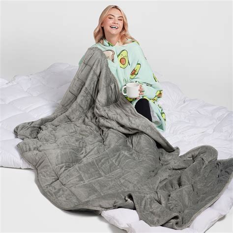 Oodie Grey Weighted Blanket Bundle – The Oodie UK