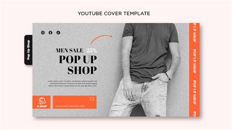 Free PSD | Pop up shop template design