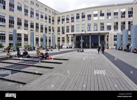 The Universite Paris-Dauphine (Dauphine university) in Paris, one of ...