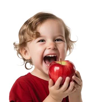 Juicy Crunch A Kids Apple Eating Adventure, Red Apple, Fruit, Food PNG ...