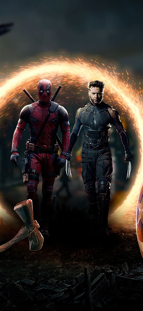 1125x2436 Marvel Welcome Deadpool And Wolverine Iphone XS,Iphone 10 ...