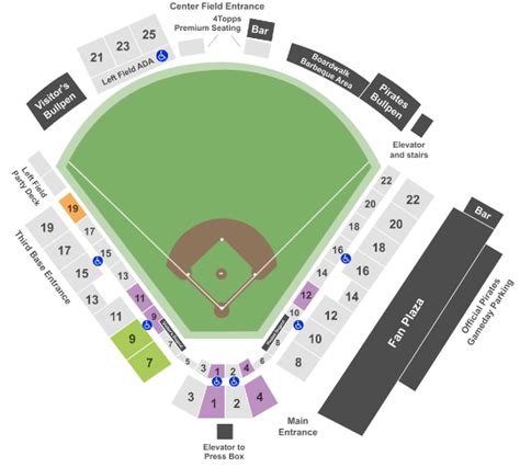 Lecom Park Seating Chart - Ponasa