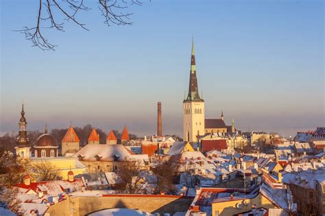 TALLINN PHOTO: Winter In Tallinn City