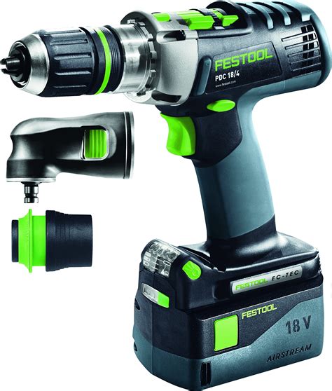 Festool 574708 Cordless Drill PDC Set | Cordless drill, Drill, Festool ...