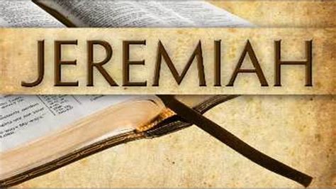 33 - Bible 1 Year - Jeremiah & Lamentations - YouTube