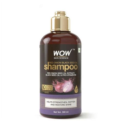 WOW Skin Science™ Red Onion Black Seed Oil Shampoo, 300 mL - Pay Less ...