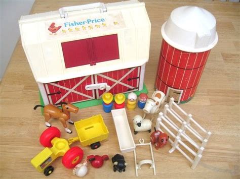 Vintage Fisher Price Farm Set | Etsy | Fisher price farm set, Vintage fisher price, Childhood toys