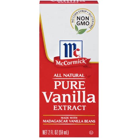 McCormick Pure Vanilla Extract - 2oz | Vanilla extract, Pure products ...