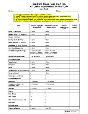 Restaurant Equipment List PDF: Complete with ease | airSlate SignNow