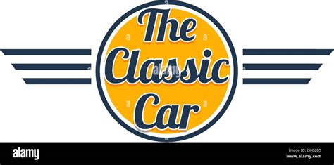 Classic car typography design illustration Stock Vector Image & Art - Alamy