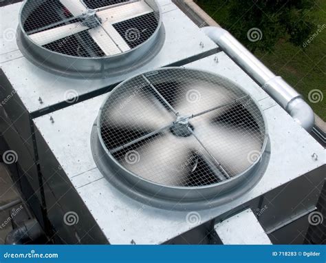 HVAC Spining Blades Stock Photos - Image: 718283