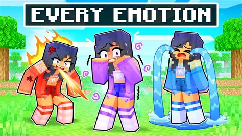 Aphmau Has EVERY EMOTION In Minecraft! - Minecraft videos