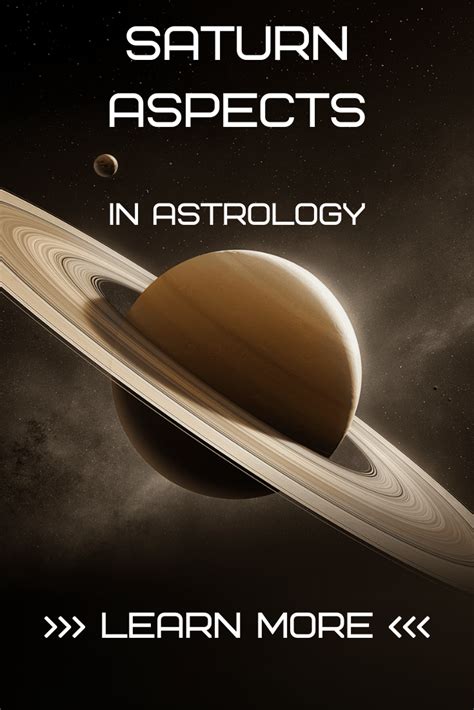 Saturn aspects in astrology - Planets' impact