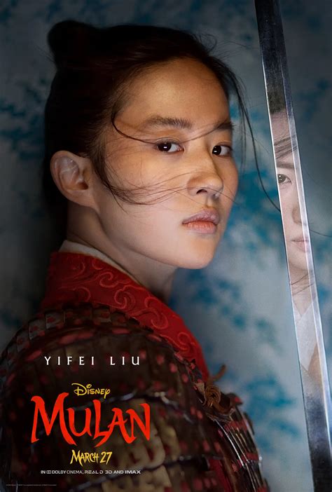 Character Posters for Disney's Live-Action Mulan Released