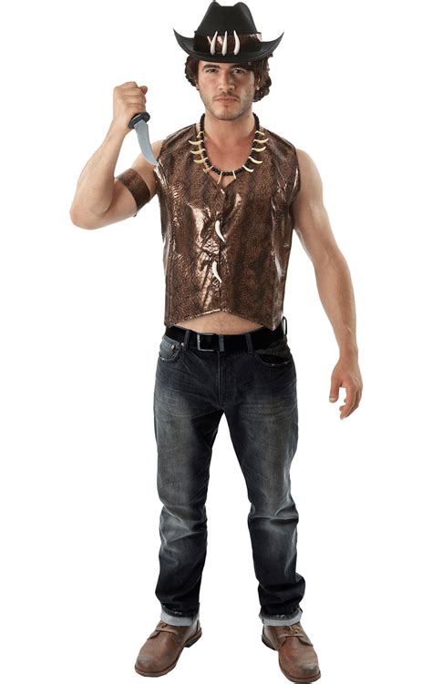 Adult Crocodile Dundee Costume - Joke.co.uk