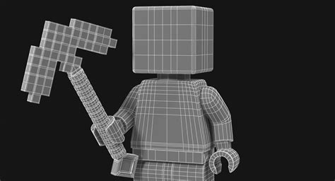 Lego Minecraft Steve 3D Model $29 - .max .c4d .obj .fbx .ma - Free3D