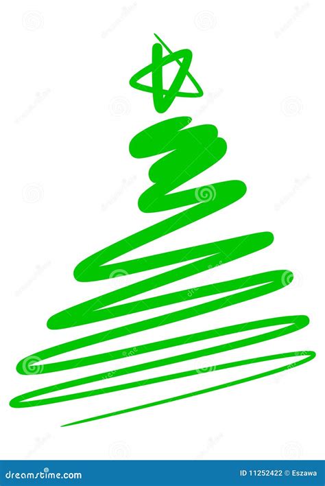 Abstract Christmas Tree Stock Photography - Image: 11252422