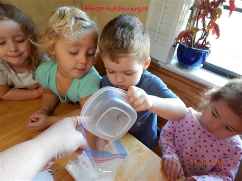 Cooking with Kids-Ice Cream in a Bag Recipe